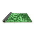 thumbnail image 2 of Ahgly Company Indoor Rectangle Abstract Emerald Green Contemporary Area Rugs, 7' x 9', 2 of 4