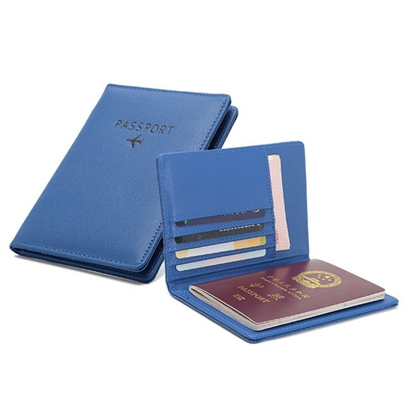 TIMIFIS Wallet Women Coin Purse Neutral Multi-purpose Travel Passport Wallet Tri-fold Document Organizer Holder - Savings Clearance