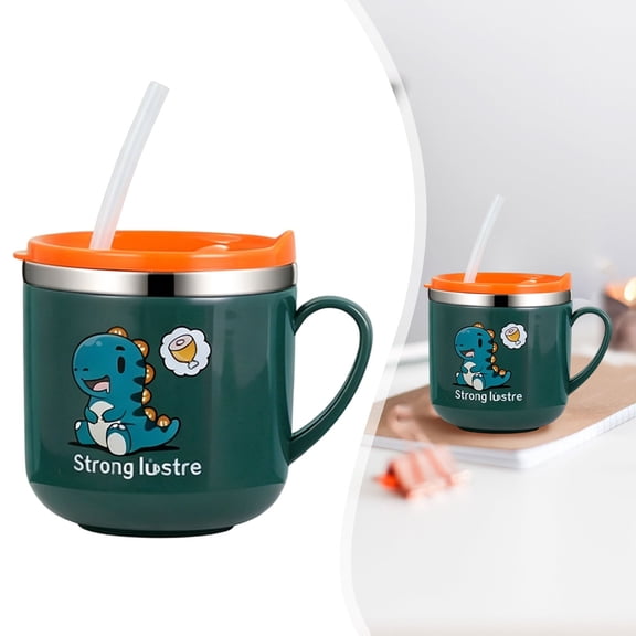 BinKFF Insulated Travel Coffee Mug, Spill & Leak Proof, Portable To Go Camping Stainless Steel Coffee Tumbler, Reusable Thermal Coffee Cup with Lid for Hot & Cold Drinks
