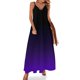 thumbnail image 1 of Vestido sin mangas con degradado negro/morado vestidos elegantes para mujer vestido de verano para mujer Vestidos, 1 of 7
