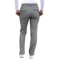 thumbnail image 2 of Adar Pro Heather Sarraus pour Femmes - Pantalon de Sarrau Fuselé Coupe Ajustée - P4100H - Gris Chiné - 2X, 2 of 7
