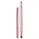 thumbnail image 1 of Pincel de labios retráctil de metal con doble punta y funda portátil, corrector y lápiz labial., 1 of 1