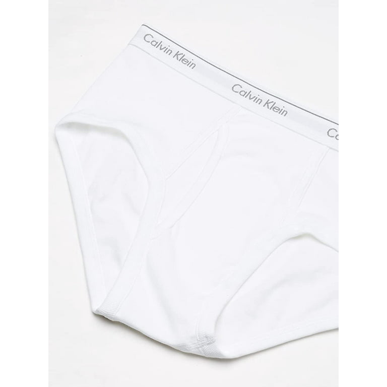 Calvin Klein Men's Cotton Classics Multipack Briefs, Pure White, Medium at   Men's Clothing store