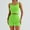 Green, variant on ZZwxWA Two Pieces Women's Tracksuit Set Workout Outfits Sets for Women 2 Piece Womens Workout Cropped Sports Sets Solid Sleeveless Shirts and Shorts