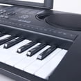thumbnail image 1 of Manufacturer Direct 61-Key Electronic Piano for Kids 4-6, Multifunctional Music Toy with Microphone & Steel Piano Sounds, Child-Friendly Design, Export-Quality Musical Instrument (MQ-6160 Black +, 1 of 5