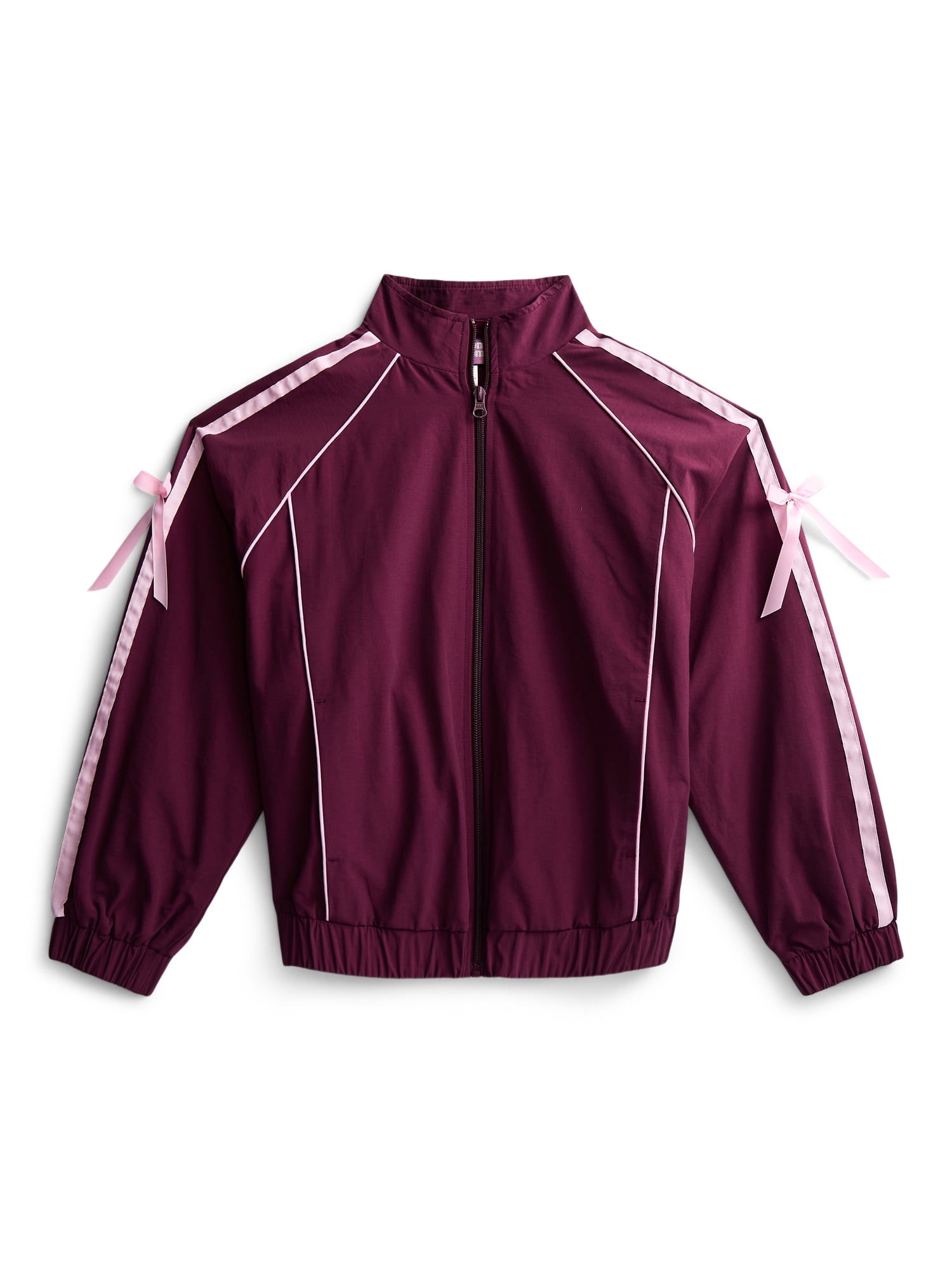 Weekend Academy Girls Bow Track Jacket, Sizes 4-18
