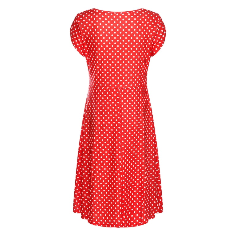 red breastfeeding dress Zwiiyzr Maternity Pajamas Dress for Women Breastfeeding Dress Solid V-neck Short Sleeve Sleepwear Postpartum Pregnant Dress with Chest Pad Red - Dress