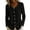 9# Black, variant on Cotton Linen Long Sleeve Womens Button Down Blouse Peter Pan Collar Casual Shirt Work Puff Cuff Tops White M