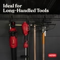 thumbnail image 5 of Multi-Hanger Storage Rack with Hooks for Shed, Black, 5 of 12