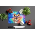 thumbnail image 4 of Pomeranian Hippie Dawg Glass Cutting Board Large 12 in x 15 in, 4 of 5