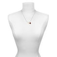 thumbnail image 3 of Delight Jewelry Sunflower Crystal Bicone Red Lucky Ladybug Necklace and Dangle Earrings Set, 3 of 6