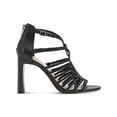 thumbnail image 2 of VINCE CAMUTO Womens Black Braided Adjustable Ariah Open Toe Stacked Heel Buckle Dress Heeled Sandal 10 M, 2 of 4