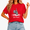1-red, variant on Cozymy Women’s Detailed Skeleton Hand Tee - Expressive "I'm Fine" Graphic Crew Neck Short Sleeve T-Shirt, Cool Comic Style Top