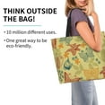 thumbnail image 2 of Kdxio Floral with Butterflies Casual Tote Bags Women Big Capacity Shoulder Bag for Women Travel Shoulder Bags Handbags, 2 of 8