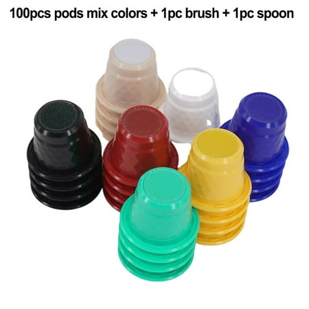 

For Nespresso Refillable Coffee Capsules Pods Seals Wareset Reusable Coffee Pod