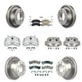thumbnail image 1 of Transit Auto Front Rear Disc Brake Caliper Coated Rotors and Ceramic Pads Kit (10Pc) for Car 2016 Chevrolet Express 4500 with Single Wheels Rotor 3.38" Tall KCG-102631N, 1 of 9