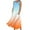 Orange, variant on Sexlip Womens Ombre Print High Waist Flowy Maxi Dress Lightweight Breathable Pool Party Holiday Dress Pink L