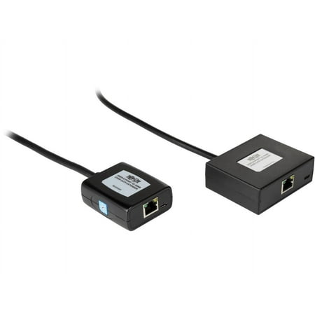 UPC: 0037332190116 | Tripp Lite DisplayPort to HDMI Over Cat5/6 Active Extender Kit Pigtail-Style Transmitter & Receiver Video/Audio 1080/60p Up to 150ft. (B150-1A1-HDMI)