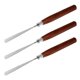 thumbnail image 3 of 3Pack Mixing Nail Polish Gels Stick Tools for DIY Nail Manicure and Professional Salons with Brown Plastic and Steel, 3 of 5
