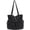 Black, variant on JennyShop Large Capacity Tote Purse with Multiple Pockets, Hot Sale Denim Shoulder Handbag, Elegant Versatile Underarm Bag