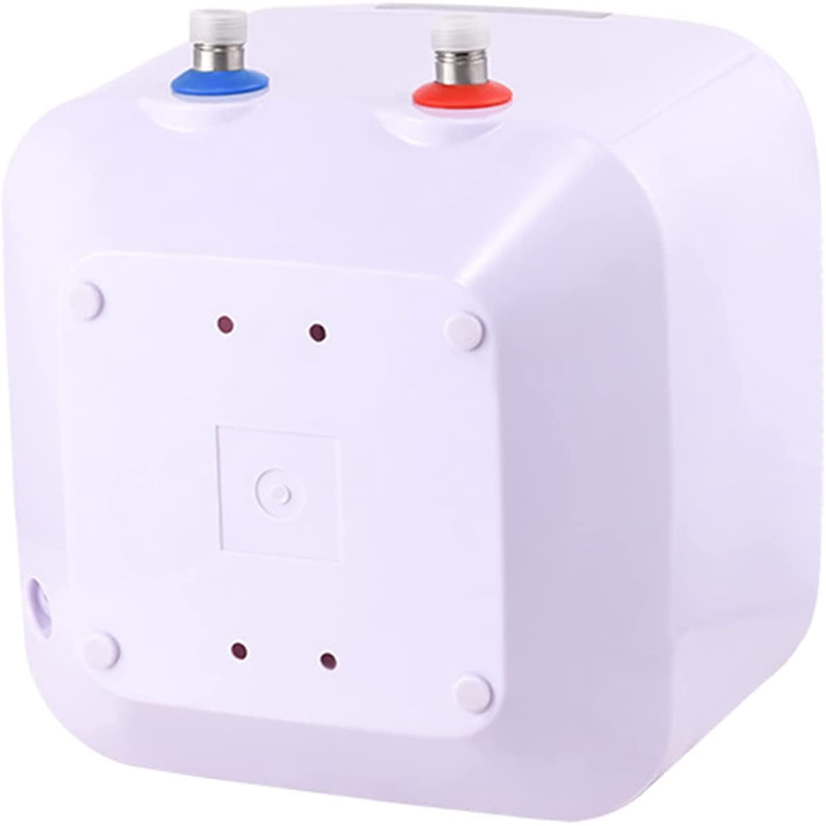 FETCOI 110V Electric Water Heater Bathroom Kitchen Instant Hot 1500W Hot Water Tankless (Gray)