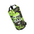 thumbnail image 3 of Sonducket Bolsa de natación impermeable de 15/20L/30L, de saco seco, colores de camuflaje, pesca, canotaje, kayak, almacenamiento, bolsa de Deportes acuáticos camuflaje verde 19 x 55 cm Sonducket OD1303-15B, 3 of 6