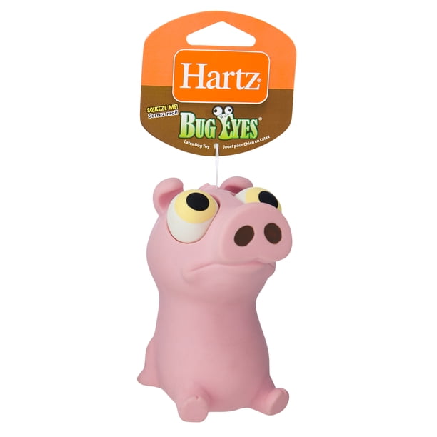 Hartz Squeaky Bug Eyes Pet Puppy Toy, Durable Latex, Animal Design May Vary  - Walmart Business Supplies