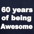 thumbnail image 3 of CafePress - 6O Years Of Being Awesome Hoodie - Pullover Hoodie, Classic, Comfortable Hooded Sweatshirt, 3 of 4