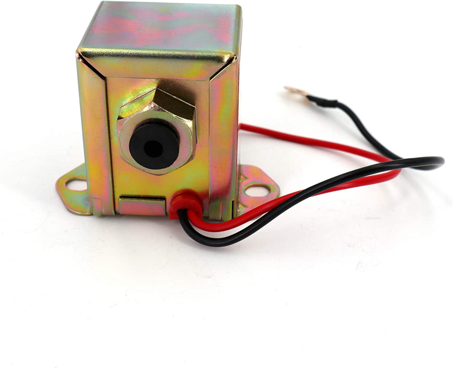 Electric Fuel Pump 12v 4.5-7psi Universal Standard Self Priming Heavy Duty Gas Diesel In-Line In-Tank Electric Fuel Pump With Installation Kit Metal Solid Petro Gasoline or Diesel Engine EP014