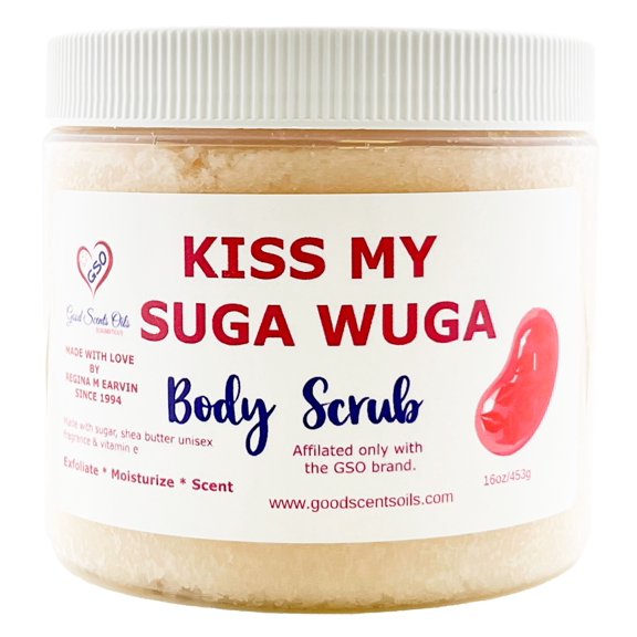 Good Scents Oils Buttered Body Scrub Kiss My Suga Wuga 16 oz