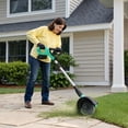 thumbnail image 2 of GloryStar Cordless Lawn Edger, 20V Power with 9 Inch Blade, 4000mAh Battery and Charger Included, 3-Position Adjustable Depth, Lightweight for Effortless Landscaping and Precise Lawn Borders, 2 of 9