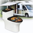 thumbnail image 6 of HELLHERO Owl Halloween Toilet Covers Set with Universal 2 Pieces Bathroom Toilet Cozy Set U-Shaped for Fits All Toilet Shapes, 6 of 8