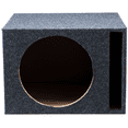 thumbnail image 2 of American Sound Connection 12in Vented Subwoofer Speaker Enclosure, Loudspeaker Cabinet, 2 of 6