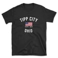 thumbnail image 1 of Tipp City Ohio Patriot Men's Cotton T-Shirt, 1 of 1