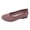 Red, variant on AUDeals Women's Flat Shoes Round Toe Ballet Slip On Knit Shoes with Arch Support Washable Casual Everyday Wear