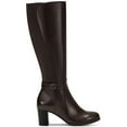 thumbnail image 2 of Giani Bernini Womens Mia Leather Tall Mid-Calf Boots, 2 of 4