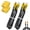2pc, variant on 120W Dual USB & Dual Type-C Fast Charger, Type C/USB A Dual Ports Adapter,4 in 1 Fast Charging Cable & Data Sync, C Chargers Fast Charging 3.28 Foot, Fast Phone Charger, Mechanical Style Multi-Functi