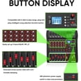 thumbnail image 4 of 6 Channel Mixer Audio Console, CT-60S Professional Music Mixer DJ Mixing Board with Reverb Bluetooth MP3 Player 48V Phantom Power Supply USB Recording for Studio Karaoke Live Performance, 4 of 9
