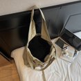 thumbnail image 5 of Hsqqdc Pleated Underarm Bag, Lightweight Large Capacity Tote Commuter Handbag for Women, 5 of 7