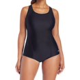 thumbnail image 3 of Speedo Womens Racerback Solid One-Piece Swimsuit, 3 of 5