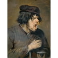 thumbnail image 2 of Art.com The Bitter Potion Stretched Canvas Print Wall Art by Adriaen Brouwer, 24" x 32", 2 of 4