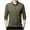 Green, variant on Dovford Polo Shirts for Men Long Sleeve Soft Cotton Collared Shirt