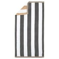 thumbnail image 6 of Aston & Arden Reversible Beach Towel 35x70 Grey/Tan, 6 of 7