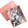 thumbnail image 1 of Coofit 9 Pcs Children's Hair Clips Lovely Princess Cloth Hair Bows with Clips for Baby Girls, 1 of 2