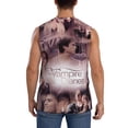 thumbnail image 4 of Vampire Diaries Men's Tank Top Lightweight Summer Sleeveless Tee Shirt Muscle Tank Tops Workout T-Shirts Casual Athletic Undershirts, 4 of 7