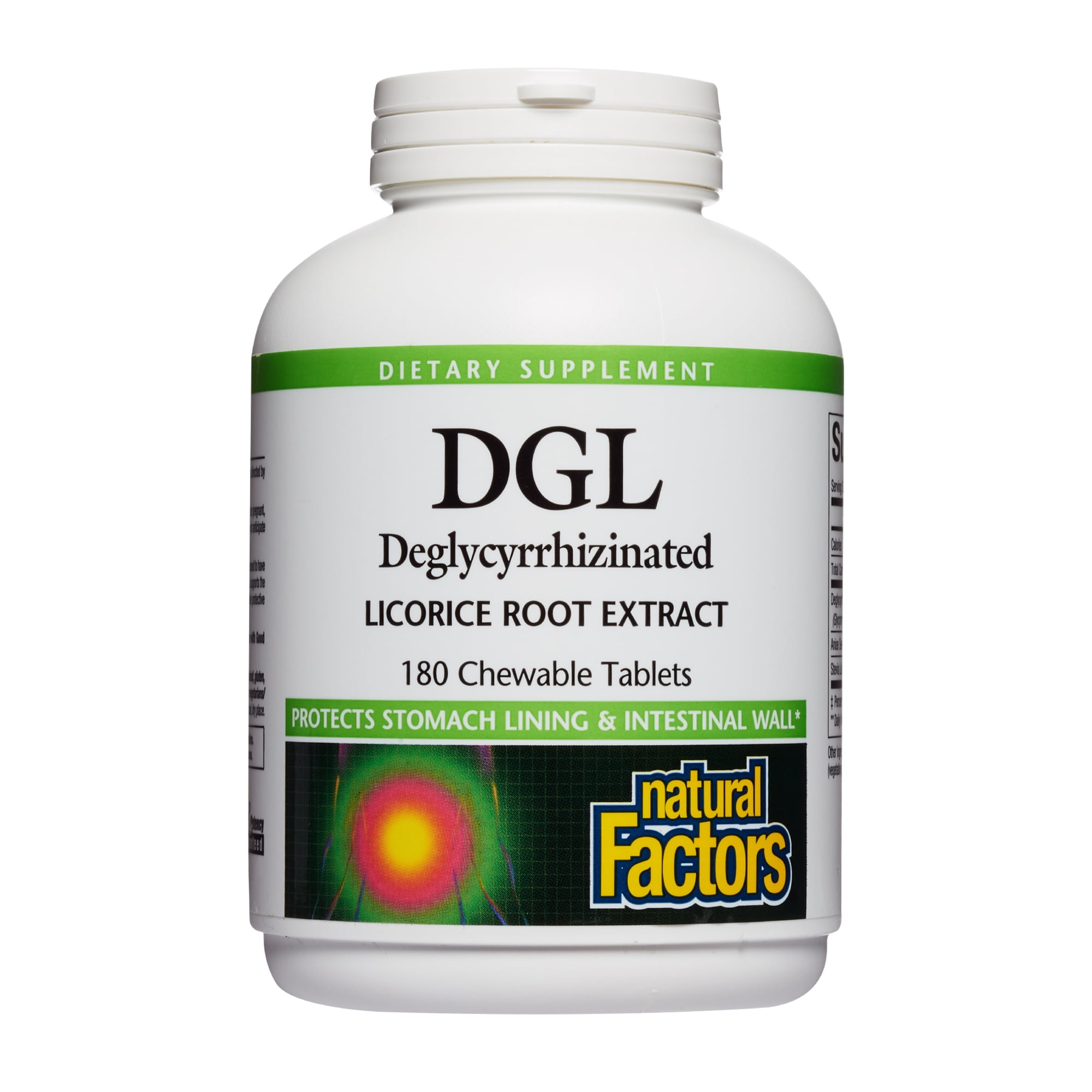 Natural Factors, DGL Licorice Root Extract, Natural Digestive Relief