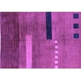 thumbnail image 1 of Ahgly Company Indoor Rectangle Abstract Purple Modern Area Rugs, 2' x 4', 1 of 4