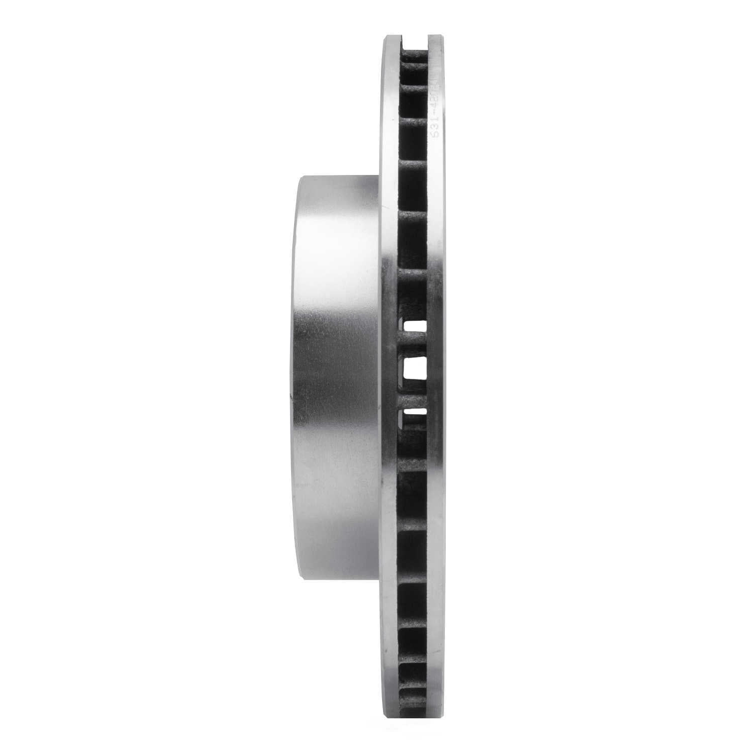 Dynamic Friction Company 631-42024L DFC Brake Rotor - Drilled And Slotted - Silver