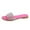 Hot Pink, variant on Xunlbb Women's Sandals Women Bright Diamond Casual Outdoor Travel Flip Flop Beach Shoes Women's Fashion Shoes Up to 60% Off