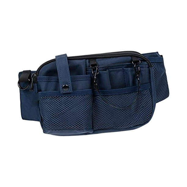 Bolsa de lactancia Yuyangstore organizador de cinturón de bolsillo Riñonera para enfermera Azul profundo
